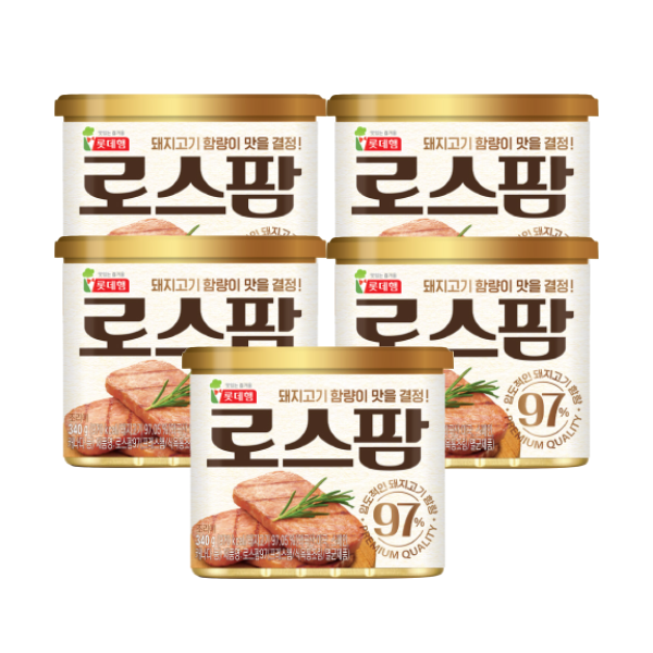 [푸드몰세일페스타] 로스팜97 340g x 5개